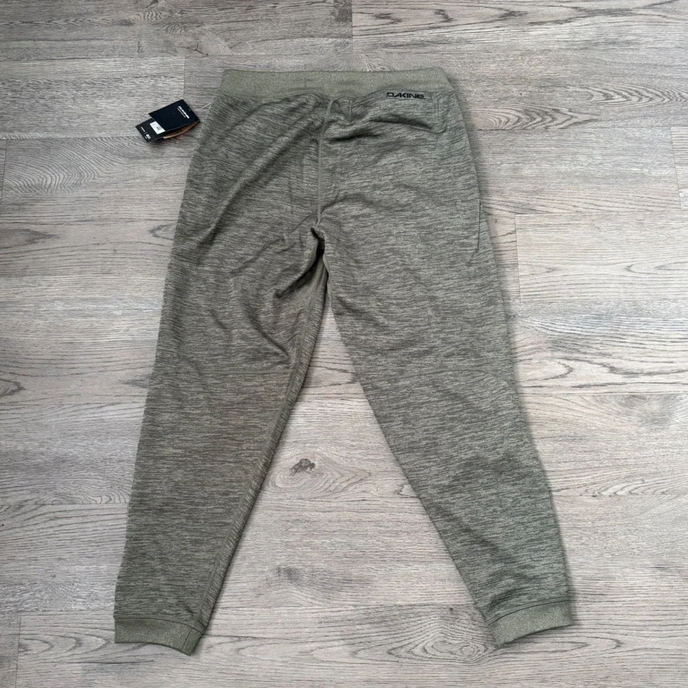 Dakine Liberator LW Pant Men's M Green Heather Fleece Joggers Ski Base Layer NWT